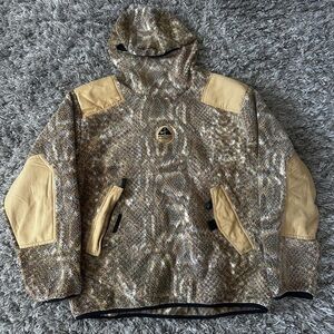 Supreme Camouflage Hoodie with Tan Accents